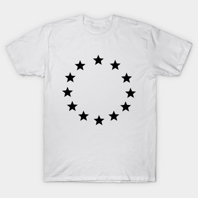 STARS T SHIRT T-Shirt by Art by Eric William.s